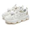 Fila PEASE Cushioning, Wear Resistant Low Top Chunky Sneakers Women's Milk White F12W512151FGF