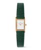 Danielwellingteon Bound Mini Green Lizard Rose Gold Accent Women'S Wristwatch
