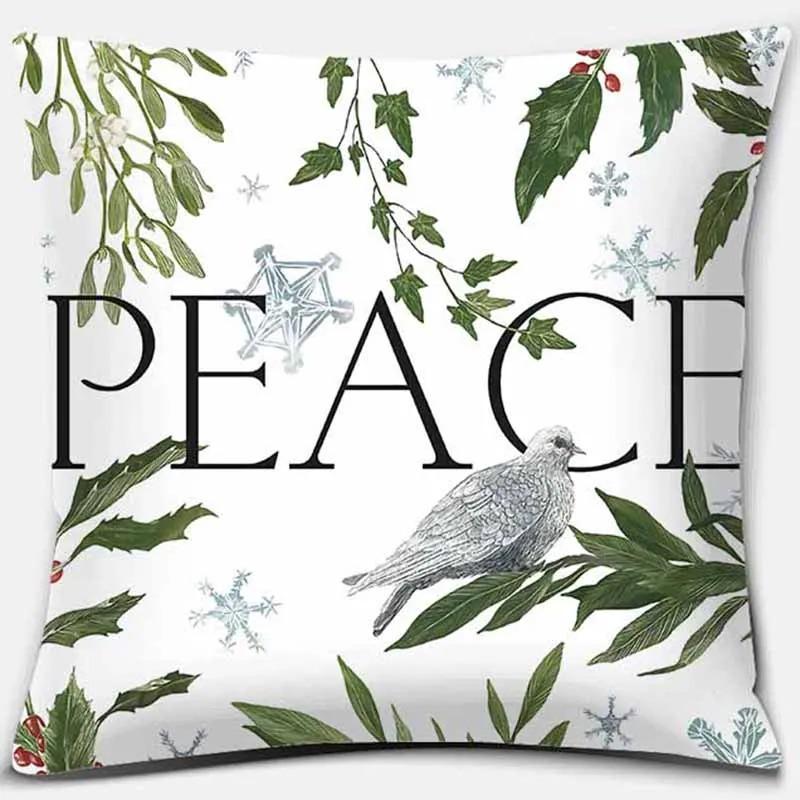 

Креативные украшения в виде букв и листьев, наволочки для гостиной, офиса, дома, наволочки для автомобилей 40x40cm