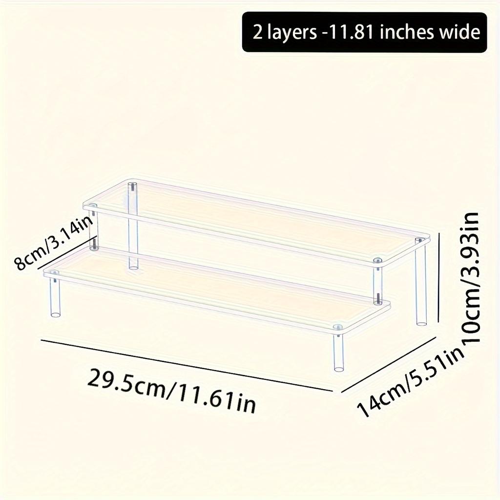 1pc multifunctional acrylic transparent stepped cake stand paper cup cake dessert display stand suitable for parties