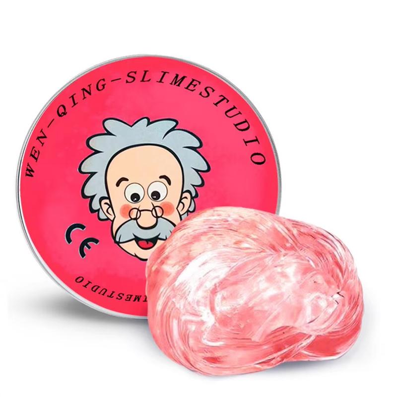 Wiederverwendbares Knete Flüssigkristall Hüpfender Schleim Spielzeugset Kindersicher Matsch Stressabbau Knete Formbar Handgemacht DIY Handgum Knete