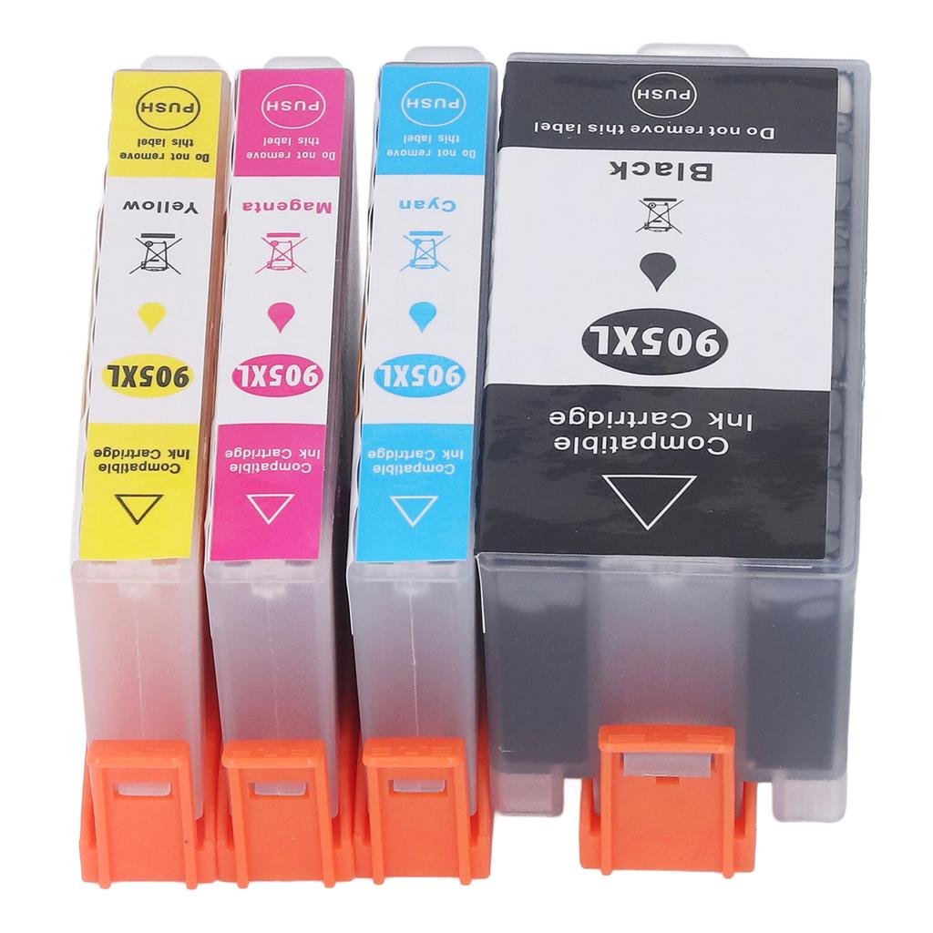 Ink Cartridge Smooth Output PP BK C M Y Printer Ink Cartridge Replacement for Officejet Pro 6960 6970