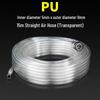 High-Pressure PU Air Hose with Quick Connect - 5*8/10*6.5/12*8, Pneumatic Air Compressor and Pump Compatible