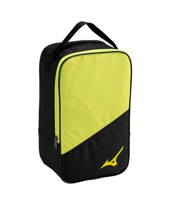 Mizuno Pouzdro na boty, úložný prostor na boty, úložný prostor na boty pro klubovou činnost (model Podzim/Zima 2011) 33JM3501 Černá x Limetková
