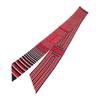 HERMES   Scarf Red/black Silk Women