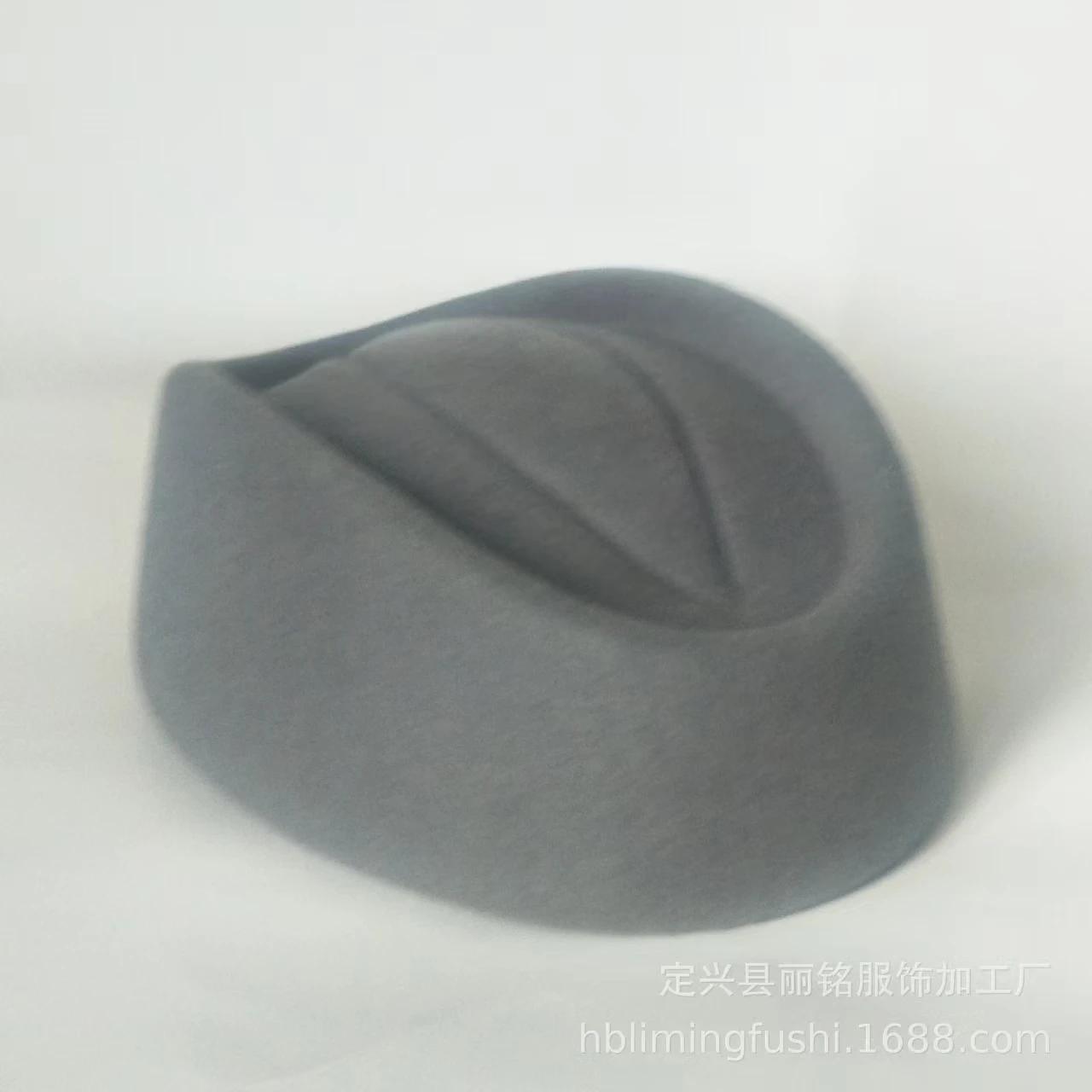 

Beret Hats Arab Emirates Saudi Stewardess Caps For Women Wool Red Black Green Spring Hijab Elegant Occupation Music Band Hat сірий