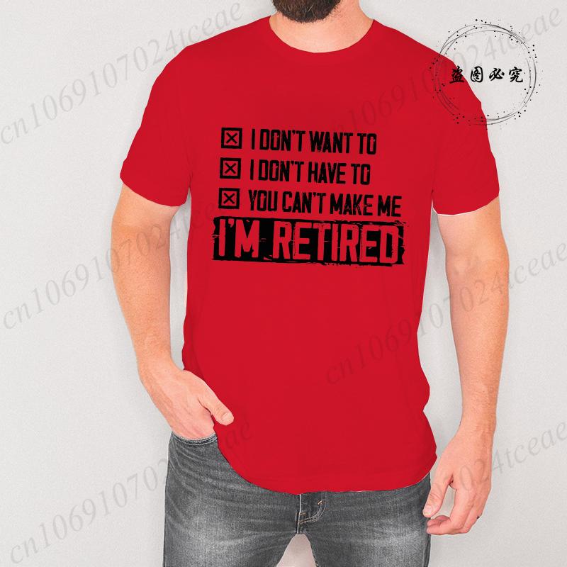 Retirement T-shirt Mens Retired Dad Mom Grandpa Grandma Shirt Retirement Funny Unisex Womens Mens Tee Shirt Clothing