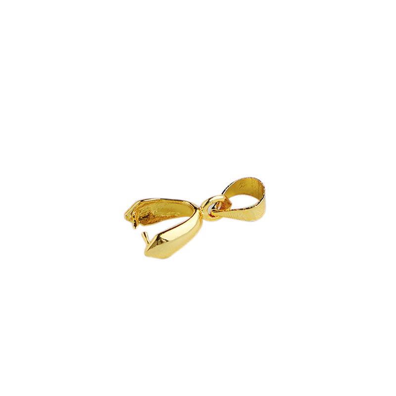 14K Gold Filled Kralle Verschluss Jade Anhänger für DIY Schmuck