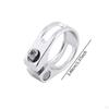 Seat Post Clamp, Easy Installation for Accessories Track DH Folding Bikes, Lightweight