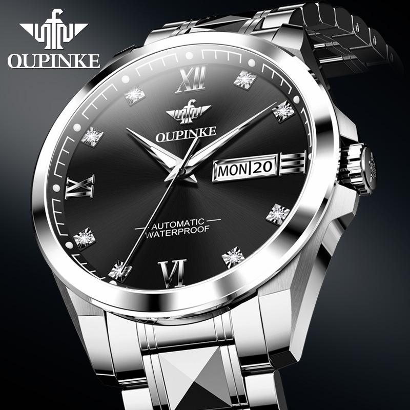 Oupinke High-End Men's Automatic Mechanical Watch - Premium Imported Movement