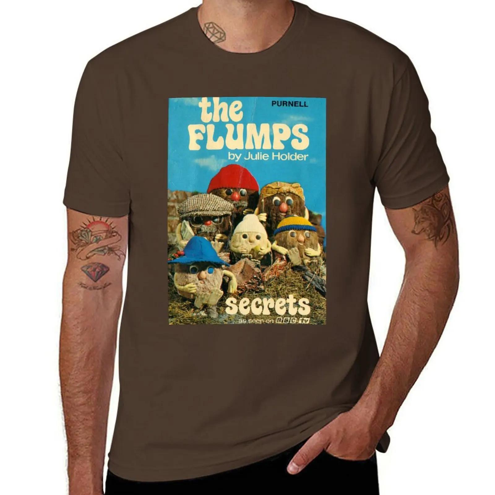 

The flumps T-shirt cute clothes tops hippie clothes vintage clothes slim fit t shirts for men XL