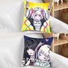 H-Needy Streamer OverloadS Pillow Case Cushion Cover Soft Cute Throw Pillow Case For Car Sofa Pillowcase Polyester With Zipper