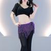 Professional Grade Belly Dance Hip Scarf Lightweight Polyester Fabric for Comfortable Extended Dance Practice
