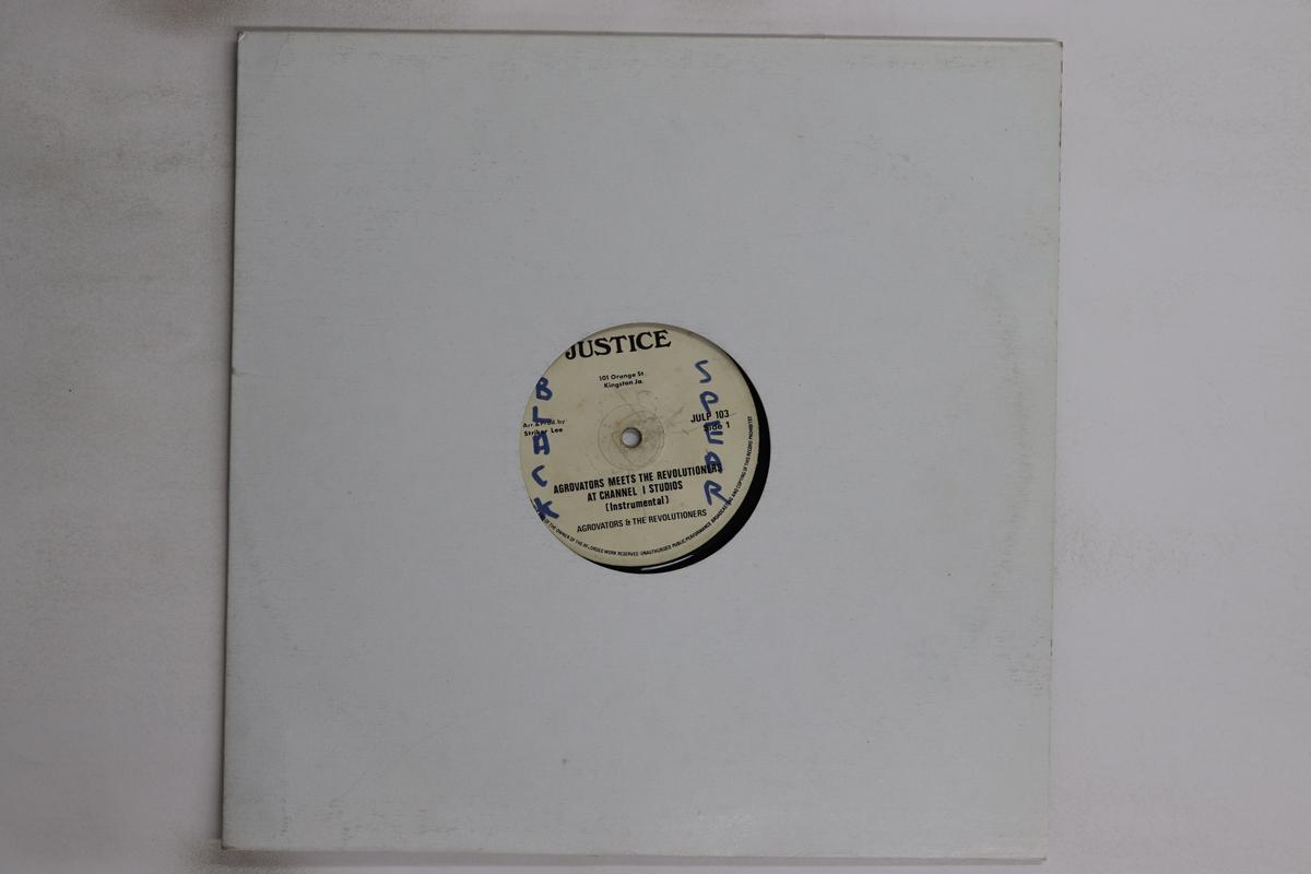 

LP Record AGROVATORS, REVOLUTIONERS - At Channel One Studios (Instrumenta JULP103 JUSTICE Jamaica Reggae, Ska & Dub Used