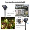 G50 Patio Solar String Lights Outdoor, Warm/ Colorful Globe Bulb LED Fairy Garland Lamp for Wedding, Christmas, Backyard, Party