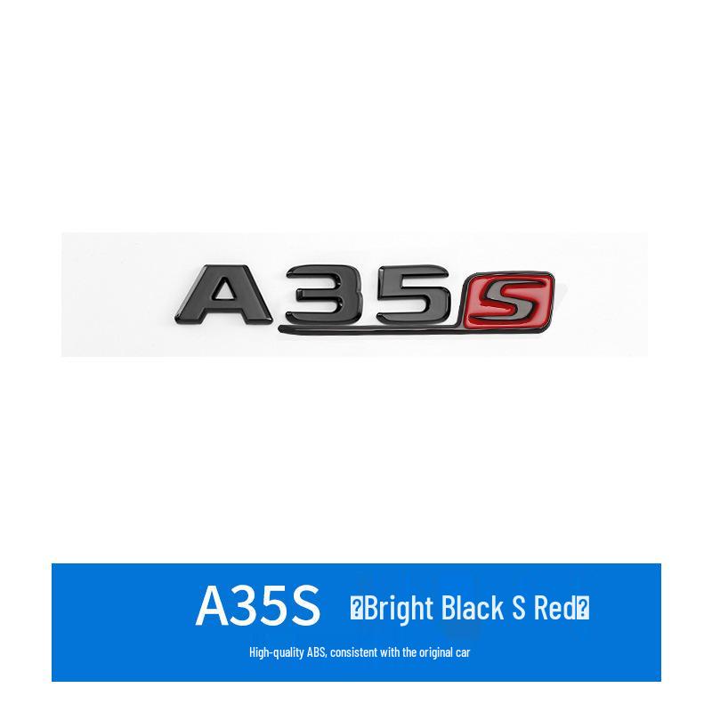 Mercedes AMG A45 CLA45 GLA45 Turbo 4MATIC Emblem Aufkleber