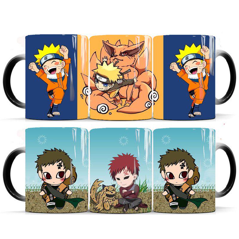Buy NARUTO Ceramics Coffee Cup Gaara Color Changing Mug 350ml Magic ...