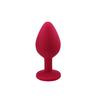 Anal Stimulator Eco-friendly No Deformation 3 Colors Safe Plug Sex Toy for Valentine's Day