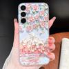 For Samsung Galaxy M35 M55 C55 F55 5G Phone Cover Lovely Flowers Lightweight Cover For Galaxy M 35 Soft Silicone Clear Bumper