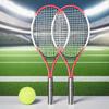 2pcs Tennis Rackets Included Tennis Bag And Tennis Sports Exercise Racquet Set Youth Games Outdoor,Suitable for Beginner
