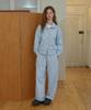 Anoetic Anc Sweat Jogger Pants_Skyblue