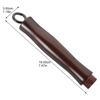 Beavorty Wooden Pot Handles, Set of 2, Heat-Resistant, Covered, Wok Handles, Replacement Non-Slip Pull-Out Handles, Kitchen Utensils, 19.00x3.00cm