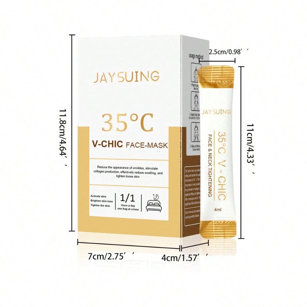 20pcs/box Anti-aging Mask, Gently Cleans and Moisturizes The Skin, Tightens Skin Pores, Anti-wrinkle and Whitening Mask