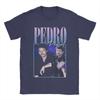 Herren T-Shirt Pedro Pascal Lässiges Baumwoll-T-Shirt Kurzarm T-Shirts Rundhals Tops Original