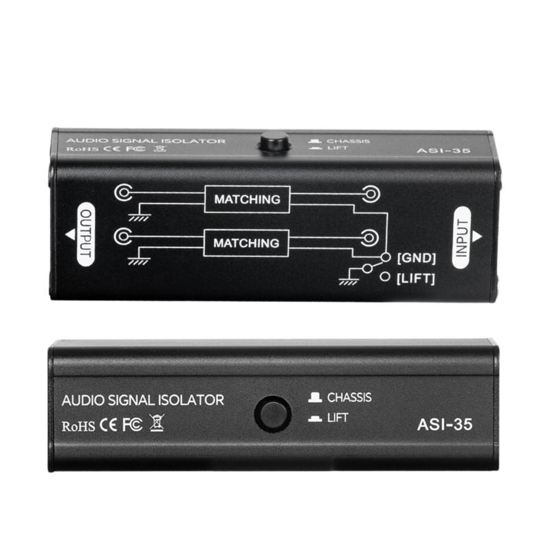 Professional Audios Enhancement Noise Isolator With AntiInterference Technology Ruggeds Metal Body For Sound Engineer