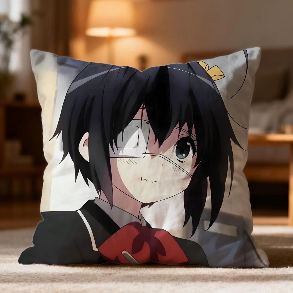 Fashion L-LLove, Chunibyo & Other Delusions Cushion Cover Soft Washable Pillow Case Multi-Scene for Couch Bed Travel Office Use