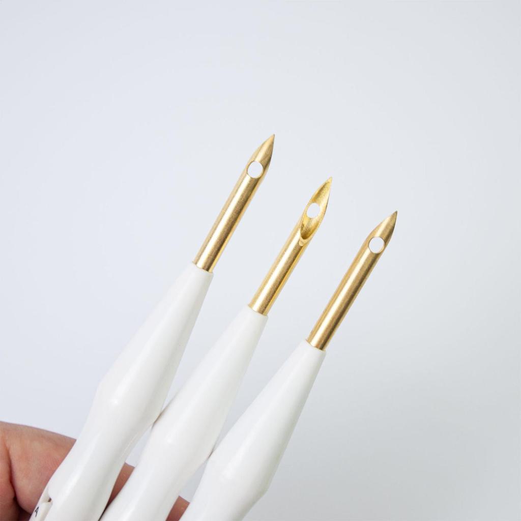 Punch Needle Pen Adjustable Embroidery Pen Threader Kit Adults Beginners Hand Sewing Stitching Accessories For Creative Crafts