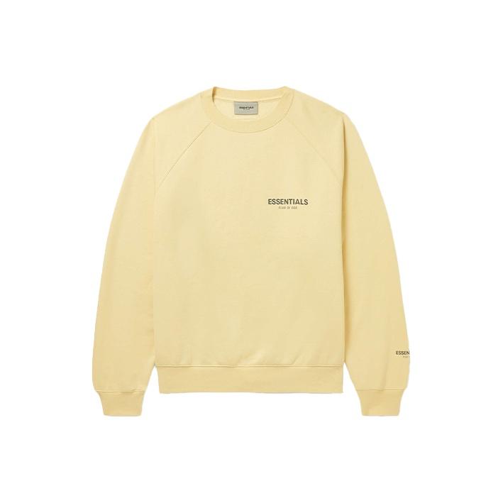

Fear of God Флисовый пуловер Essentials Толстовка с длинными рукавами SS22 Толстовки унисекс Кремовый FOG-SS22-007 L