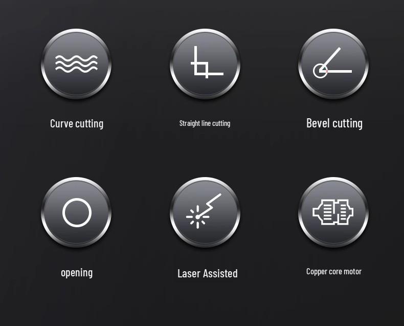 Youlite Multi-Function Electric Curve Saw: Compact Woodworking & Wire Saw with Flashlight.