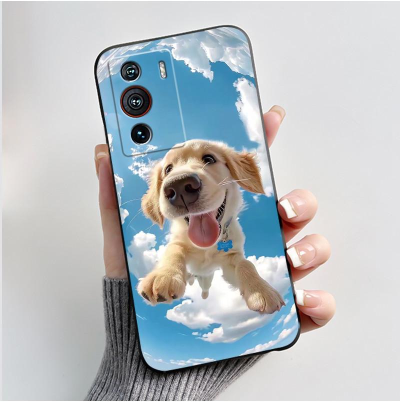Casing For ZTE Nubia Z40 Pro Case Aesthetic Luxury Cute Cool Boys Girls Cover Black Matte Soft TPU Silicon Shockproof Phone Case