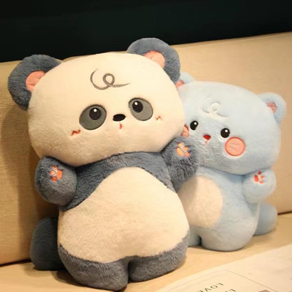 Milk cute little doll new cute bear plush toy doll creative throw pillow children soothing doll