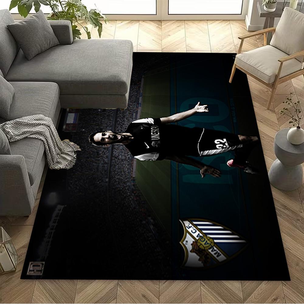 Football Player Celebration Floor Rug Office Rug Perfect for Hallway Decorate room Study room Living Rooms Anti-slip Rug Anime Office Decor