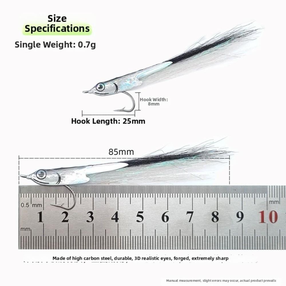 3D Eyes Realistic Minnow Fly Fishing Lures Freshwater Use Bass Fishing Baits  Fly Fishing