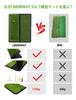 LIBERRWAY Golf Practice Mat, Foldable, Semi-permanent Use, Golf Practice Mat, Swing Practice Equipment, Indoor, Outdoor, Artificial Turf, Rough,