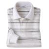 Long Sleeve Polo Made In Pear Texture Walking [UNITED] Men's Shirt, Japan, Border, Washable, Spring/Summer, (LL, Off-White)