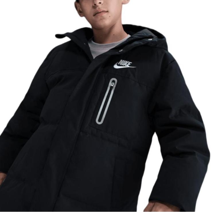 Nike Down Jacket Comfortable Soft Skin-Friendly Warm Duck Down Kids Kids Jackets IO6150-010