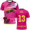 Maillots Thailande 90Minute MM9 Maillots JUL#13Organise Tee Children Adult Top O-Neck Loose Breathable Men Women Sports T-Shirt
