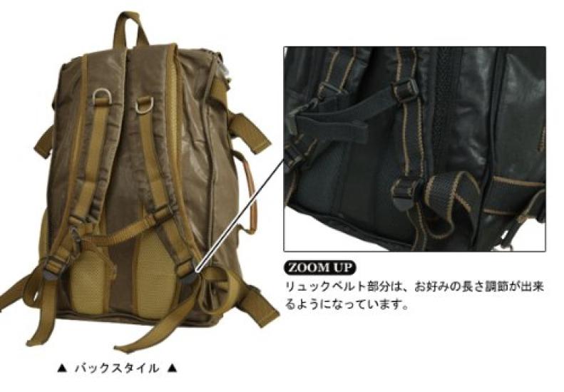 [Gerät] 3-Wege-Schulterrucksack Work - Schwarz