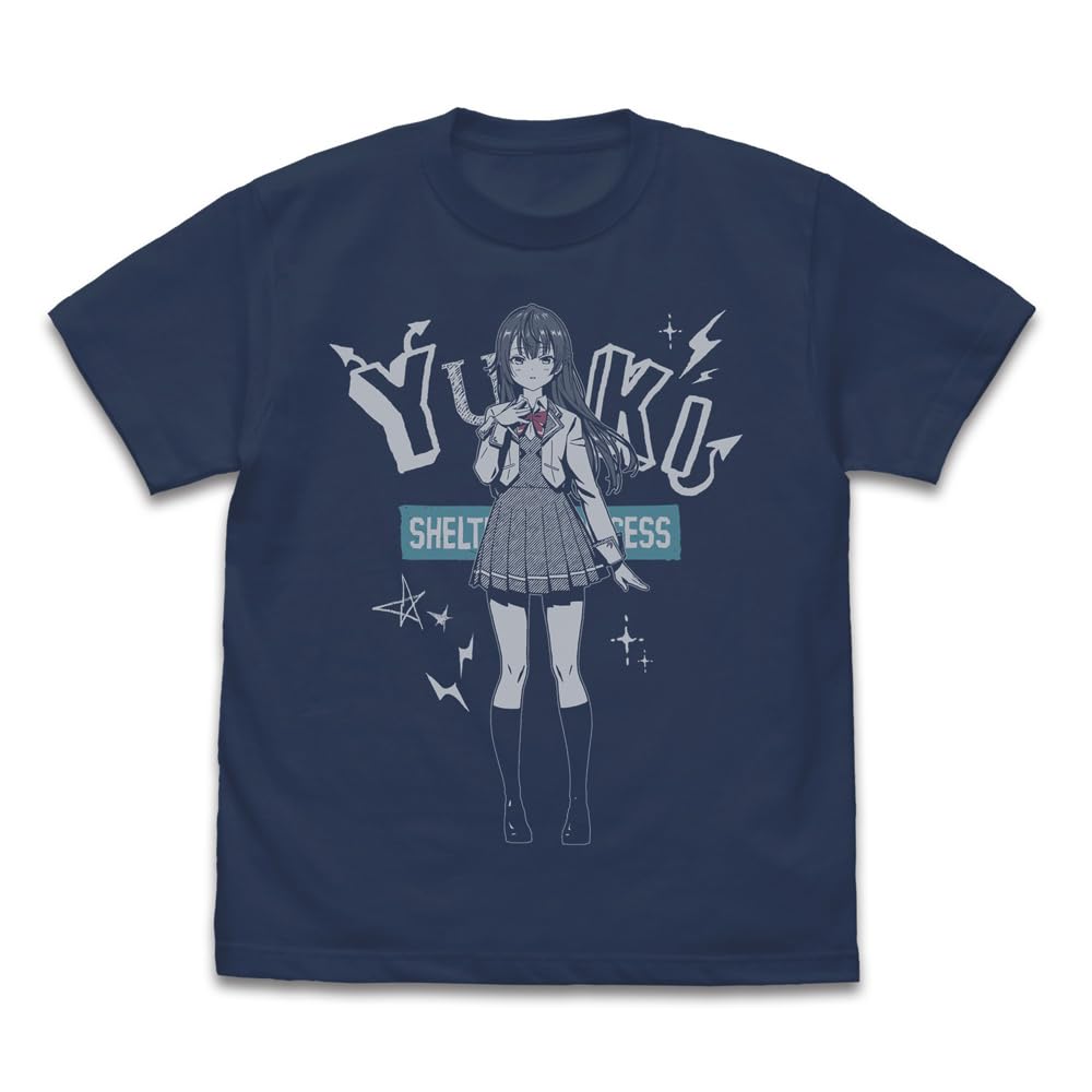 

2D COSPA TV Anime the Girl Next Door Who Sometimes Whispers in Yuki Suo SLATE L Size [Official] Alya-san, Russian T-Shirt