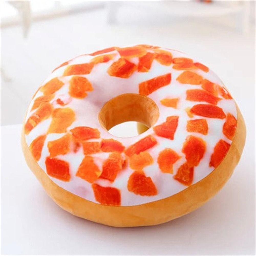 Pillow  Cover Chocolates Donut Sofa Donut Plush Toy Seat Cushion Pillow Doughnut Donut Stuffed Toys
