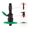 3/4" 1" Male Thread Rapid Water Intake Valve 16mm Pipe Quick Connector Garden Greenhouse Orchard Lawn Yard Irrigation Couplings