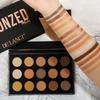 DE'LANCI - 15 Farbige Bronzed Mocha Lidschattenpalette