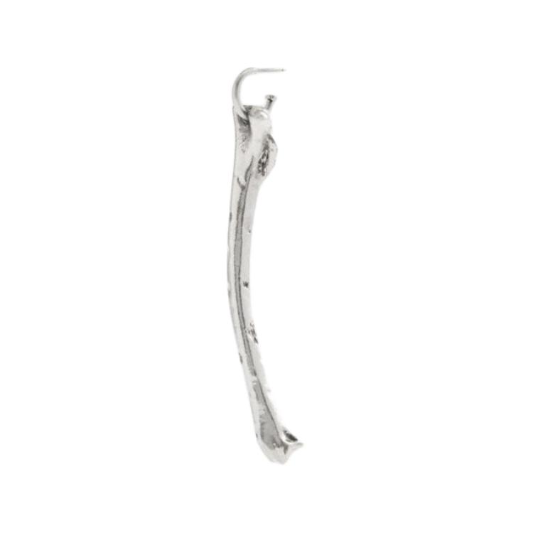 Coach Single Design Resin Gold Plated Titanium Earrings Women earrings Silver CBB18-SLV F,Silver