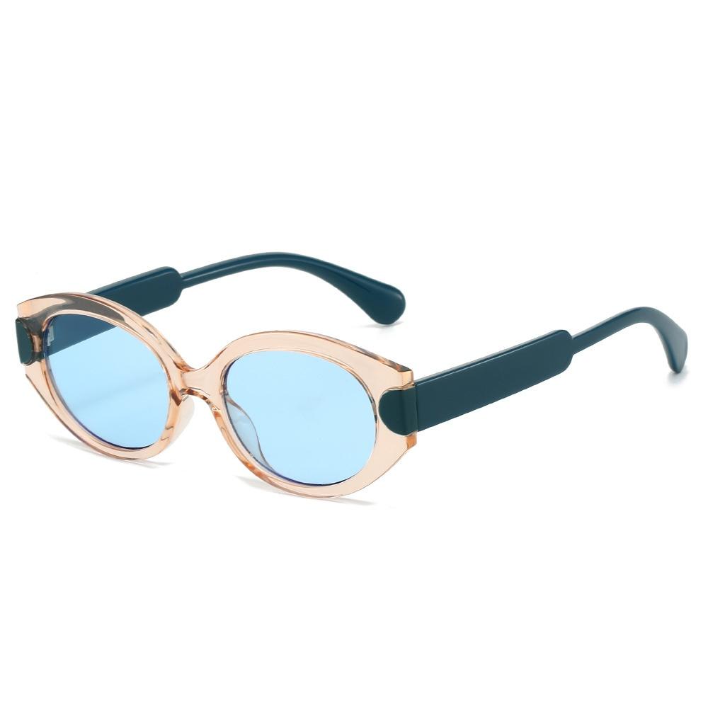 New Retro Tortoiseshell Gradient Cat Eye Women Sunglasses  Luxury Brand Two Color Frame Design Men Casual Sun Glasses Uv400