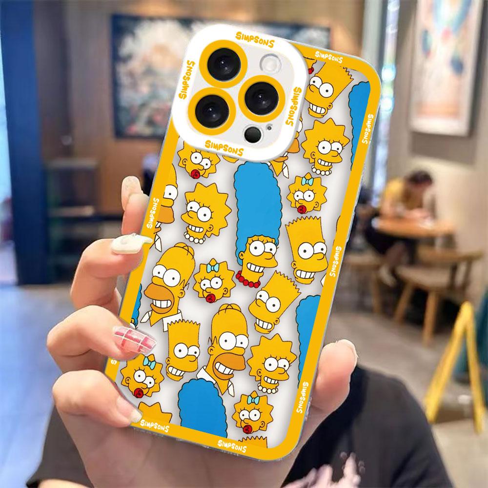 

Lucky The S-Simpsons Clear Phone Case For VIVO V20 V21 V21E V23 V23E V25 V27 V27E V29E V30E V30 V40 V50 V60 Y02 Y03 Cover Case VIVOV405G