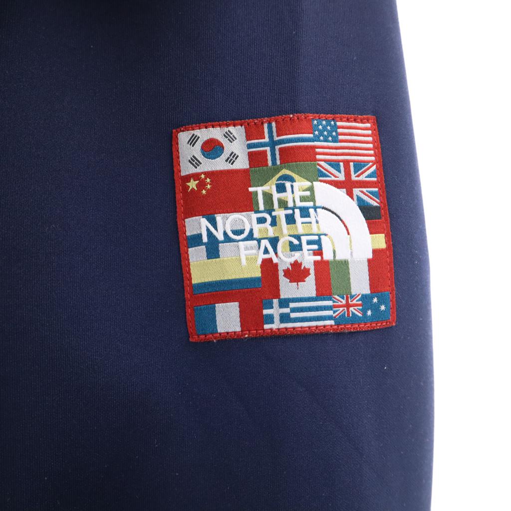 The North Face Long Sleeve Zip Hoodie M Navy Outdoor NJ5JI54A Men's Used